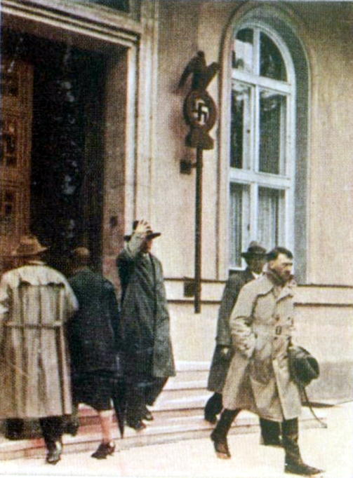 Adolf Hitler Colorierte Fotos Aus Der Kampfzeit