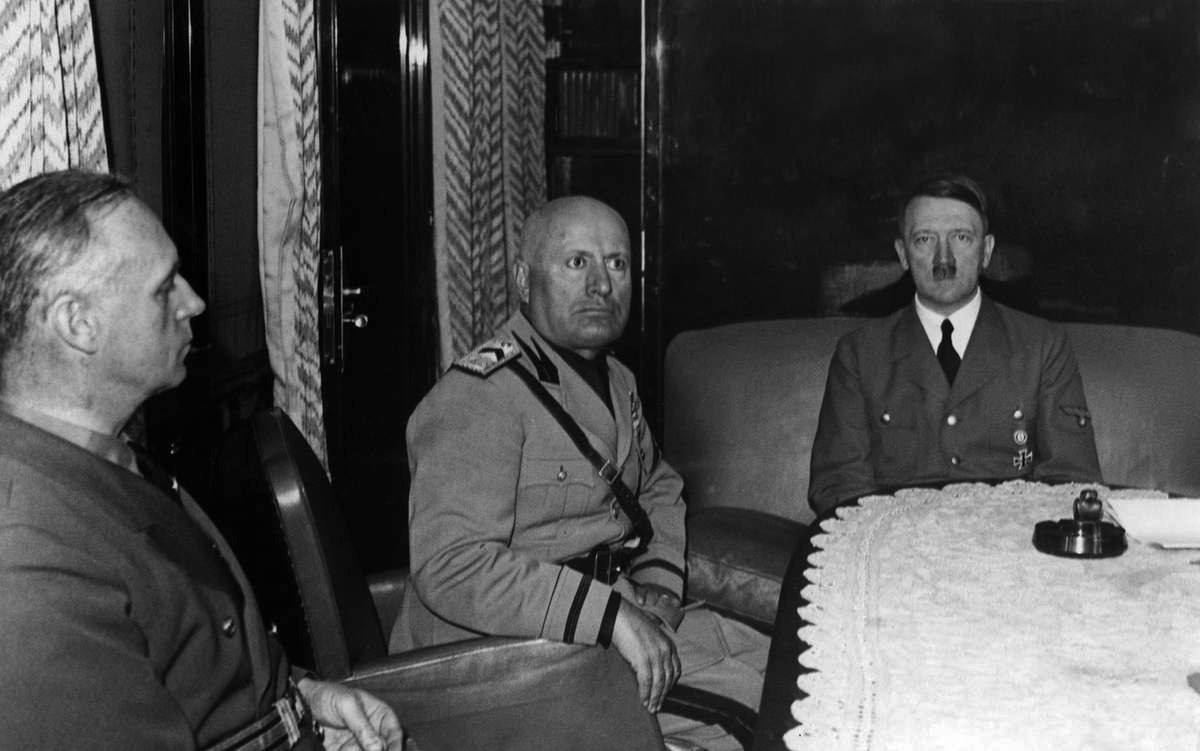 Переговоры 1940. Иоахим фон Риббентроп и Сталин.